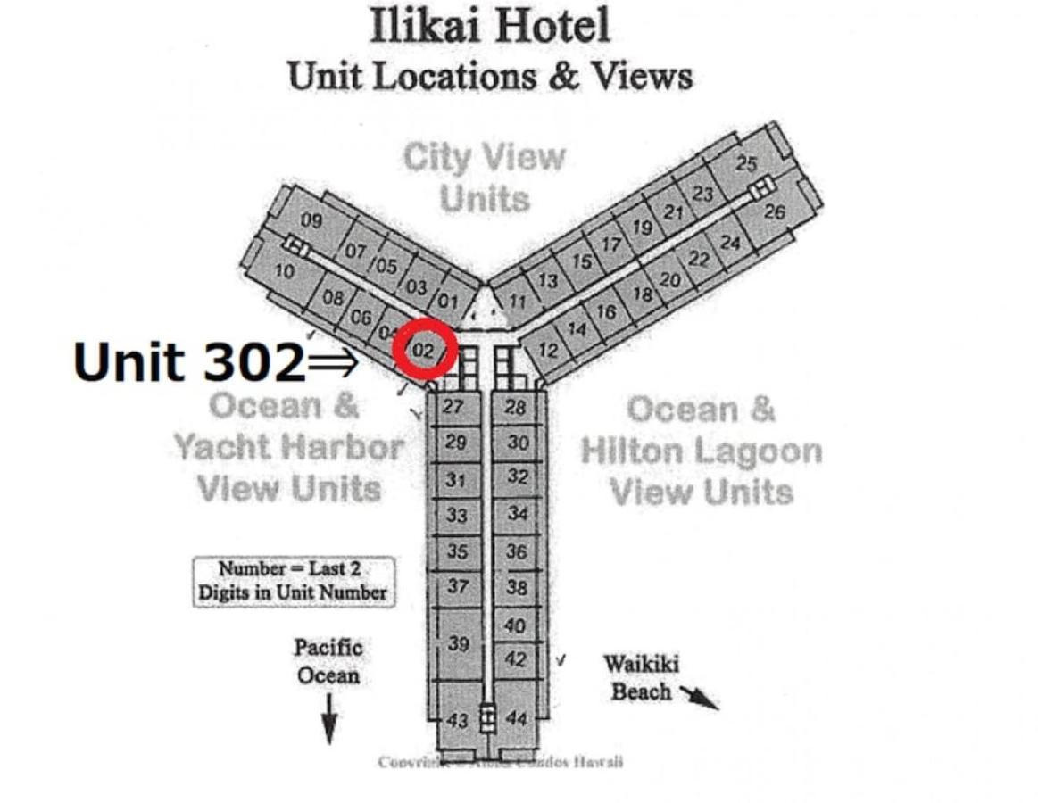 Ilikai Apt 302 - Spacious Studio With Stunning Ocean & Harbor Views Honolulu Zewnętrze zdjęcie